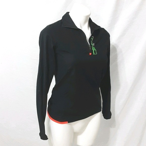 RLX Ralph Lauren Black Label Lightweight Quarter-Zip Active Track Jacket Small - Picture 3 of 6
